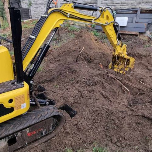 prace ziemne kwadrat